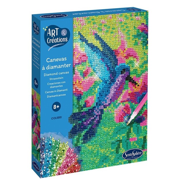 SENTOSPHERE Diamantové maľovanie Kolibrík