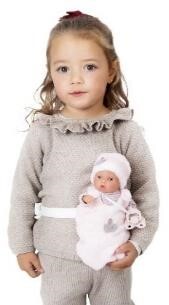Antonio Juan 85316 Picolín - realistická bábika bábätko s celovinylovým telom - 21 cm