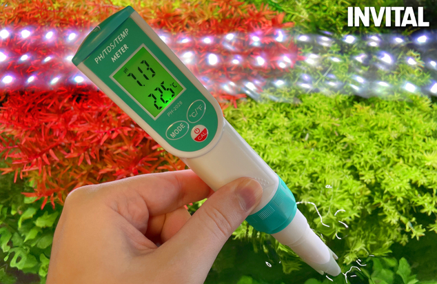 INVITAL Precision pH+TDS meter