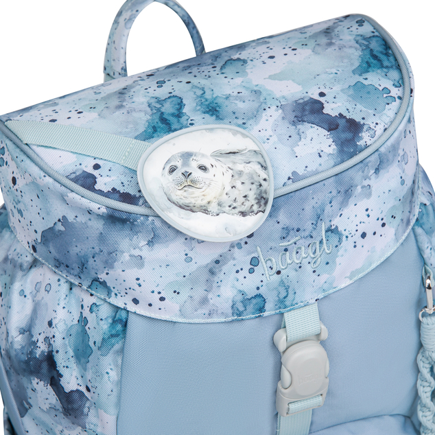 BAAGL SET 3 Airy Polar: zaino, astuccio, sacchetto GRS