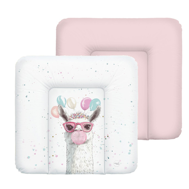 CEBA Podložka prebaľovacia mäkká (75x72) Basic Crazy Lama