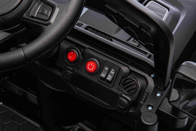 Elektrické autíčko OFFROAD NEW s pohonom zadných kolies, ružové, Lítiová batéria
