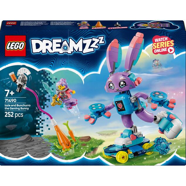 LEGO® DREAMZzz™ 71490 Izzie a herný zajačik Bunchurro