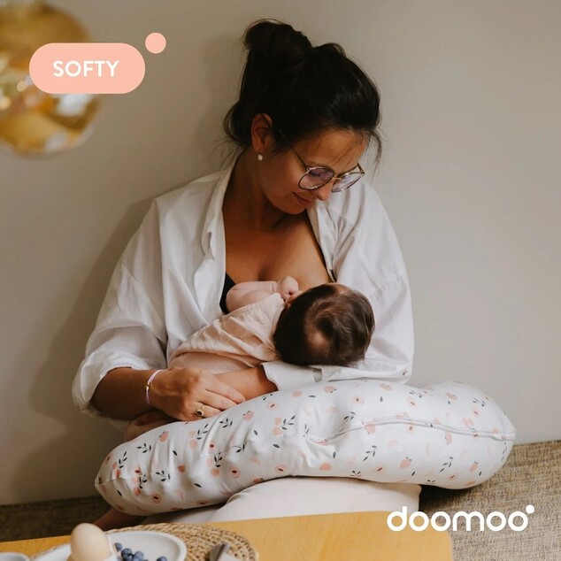 Doomoo Softy multifunkčný vankúš, broskyňa