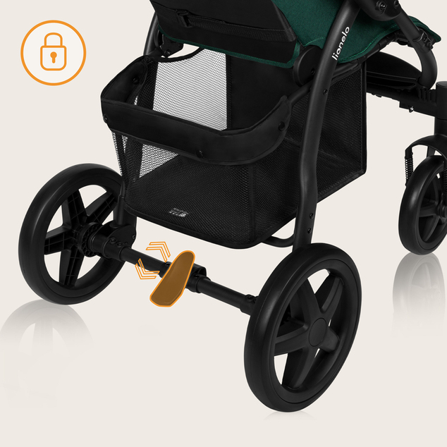 Lionelo Sportkinderwagen Annet Plus Green Forest