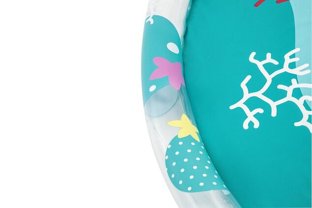 Bestway Piscina gonfiabile mondo marino, spruzzante, diametro 1,65 m