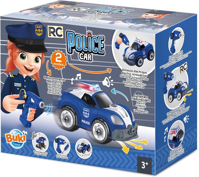 Policajné auto na DO