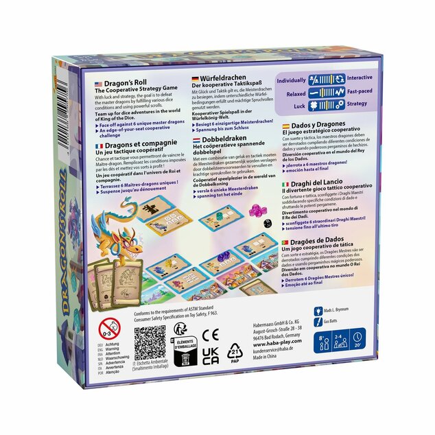 Haba Gioco cooperativo sociale Dračí hod dai 8 anni