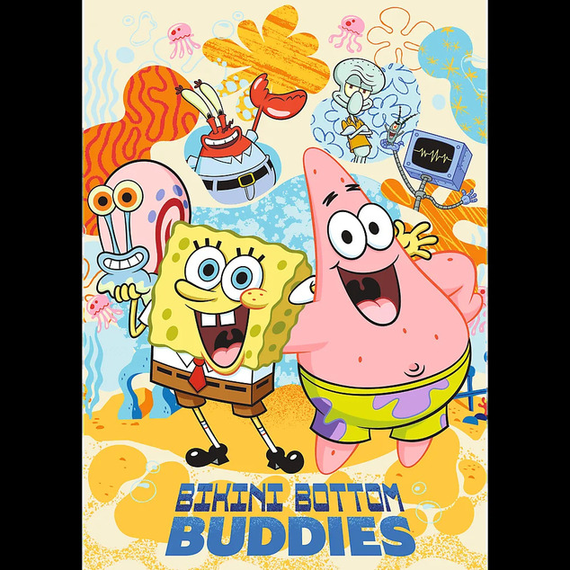Trefl Puzzle 1000 Premium Plus - SpongeBob Schwammkopf