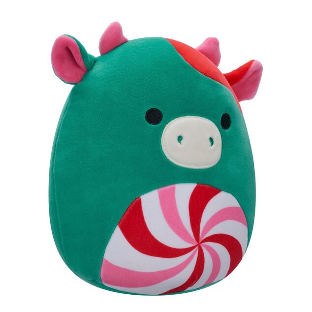 Squishmallows Krava s lízankovým bruškom Ruben, 20 cm