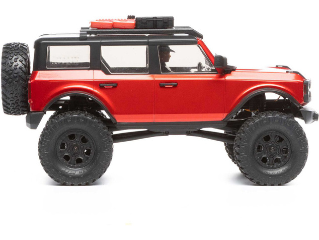 Axial SCX24 Ford Bronco 2021 1:24 4WD RTR červený