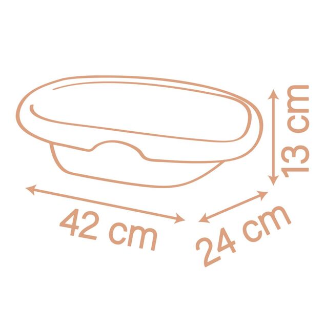 Smoby Puppenbadewanne mit Zubehör