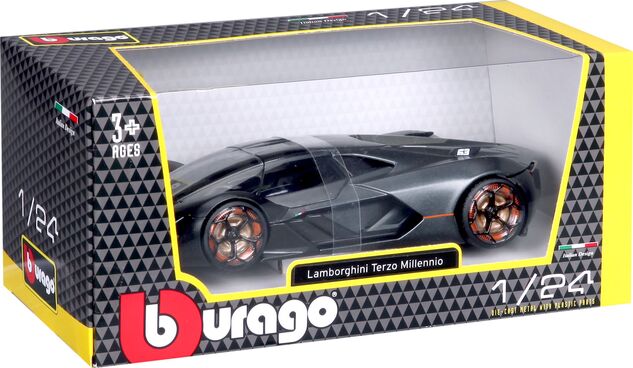 Bburago 1:24 Plus Lamborghini Terzo Millenio Grey