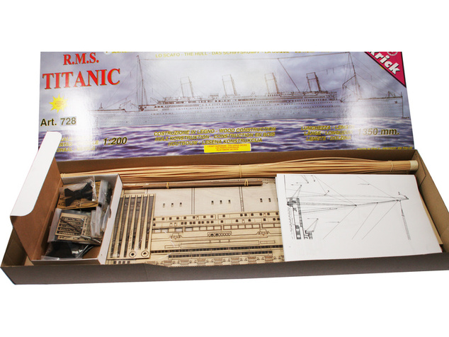 Mantua Model Titanic 1:200 sada č.4 kit
