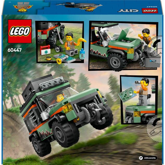 LEGO® City 60447 Terénne horské nákladné auto 4x4
