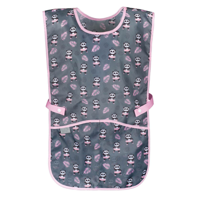 BAAGL SET 5 Zippy Panda: cartella, astuccio, sacchetto, grembiule, portafoglio