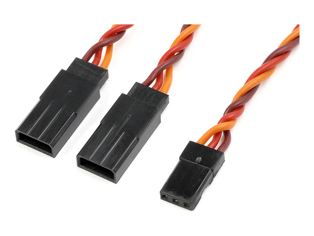 Kábel serva Y JR krútený 22AWG 22AWG 30cm