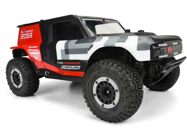 Pro-Line disk 2.2/3.0" Raid bead lock H12/H14 SC strieborno-čierny (2)