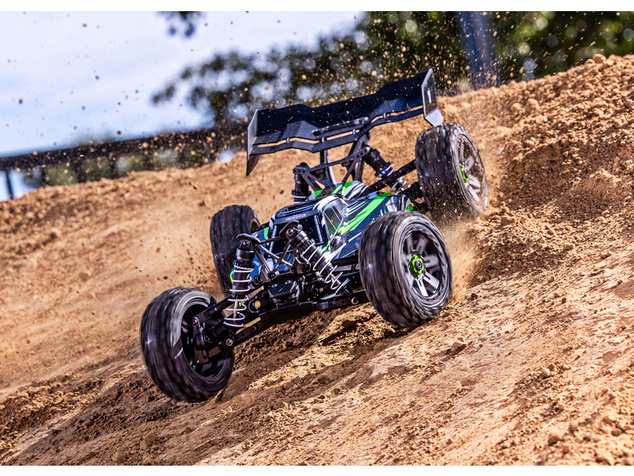 Traxxas Jato 1:8 4WD BL-2S RTR zelené