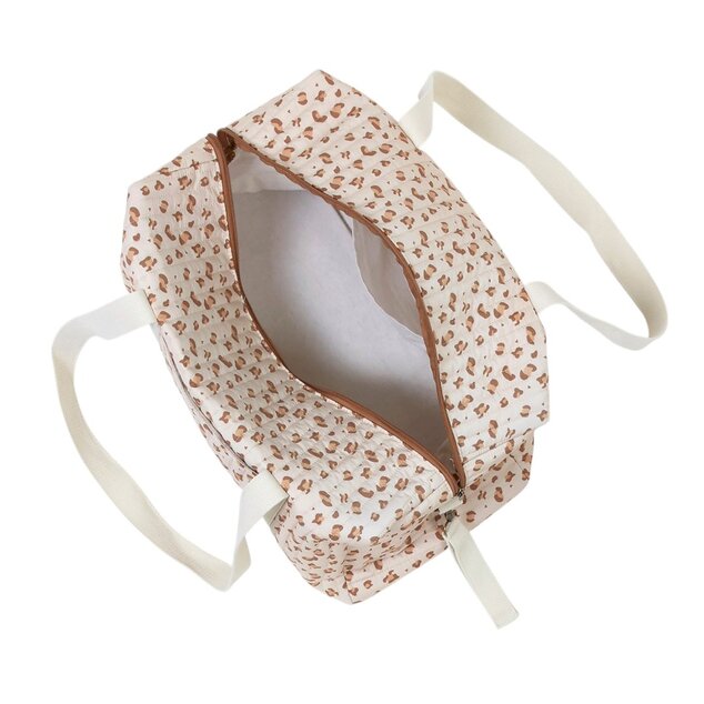 Borsa da weekend per mamme, Leopardo