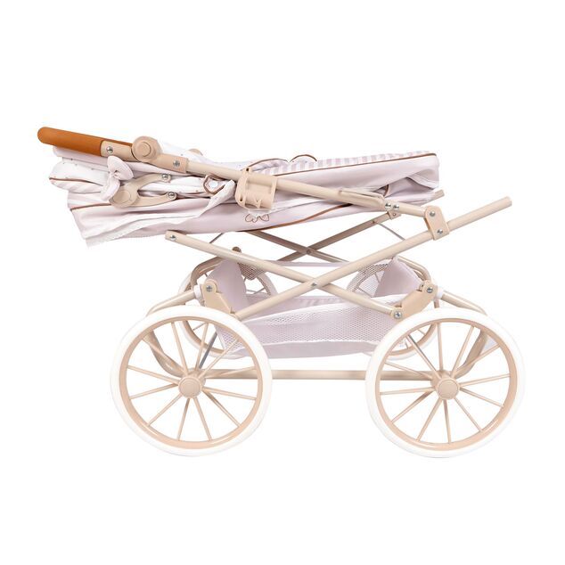 Carucior pliabil DeCuevas 82078 pentru papusi REBORN cu umbrela si accesorii Verona 2024