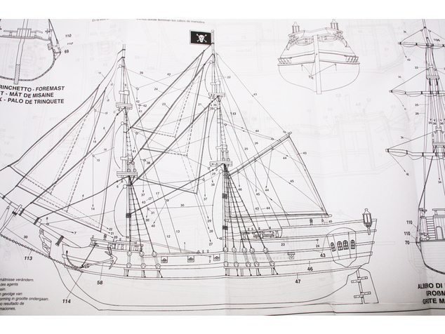 Mantua Model Black Falcon 1:100 kit