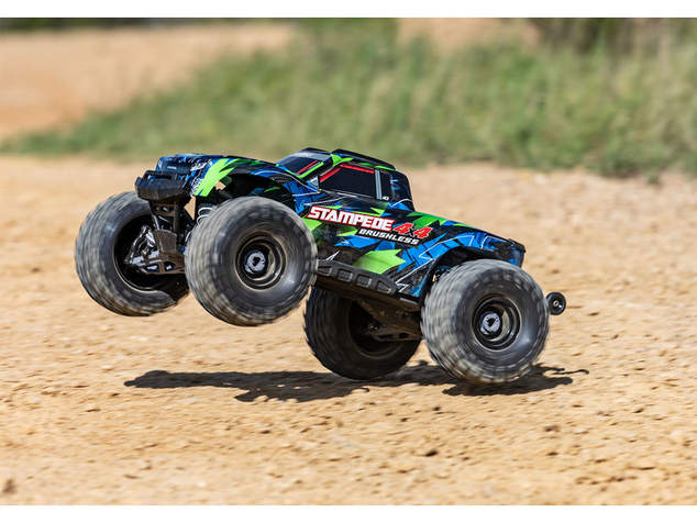 Traxxas Stampede 4x4 1:10 VX3 RTR portocaliu