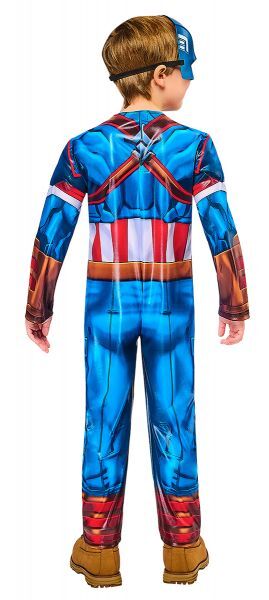 AVENGERS Captain America BL Kinderkostüm Größe XS(122-128+cm)