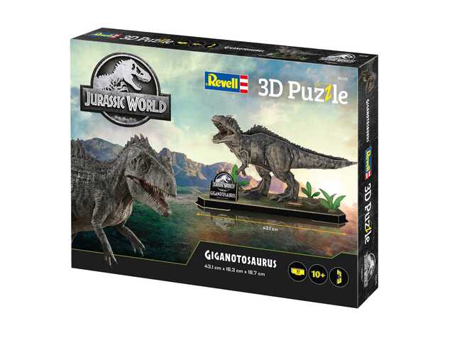 3D Puzzle REVELL 00245 - Jurassic World - Gigantosaurus