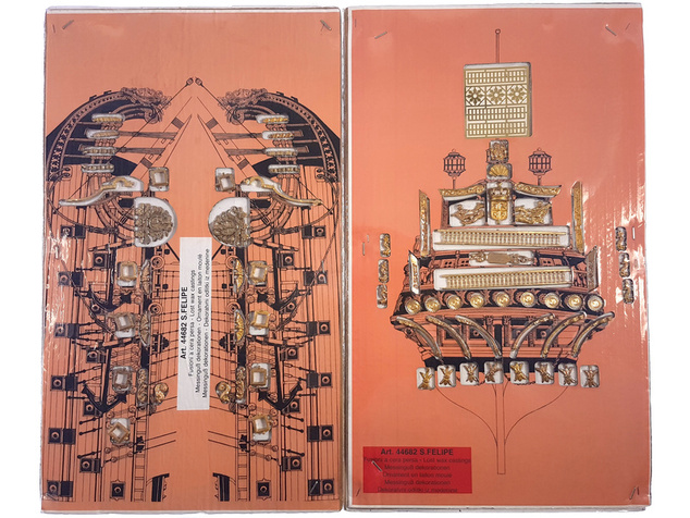 Mantua Model San Felipe 1690 1:75 kit