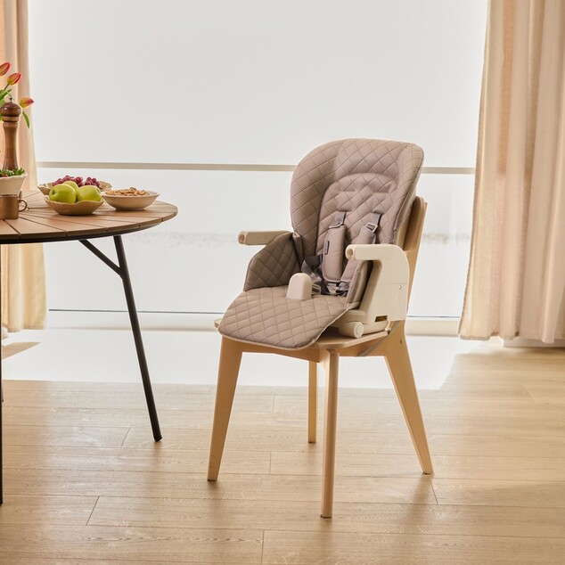 KINDERKRAFT Stolička jedálenská Tulo Beige