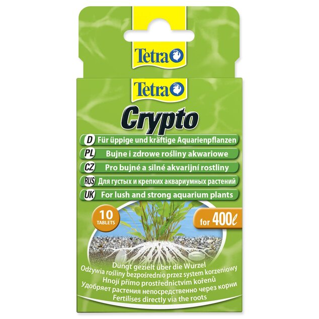 Vorbereitung Tetra Crypto-Dunger 10tb.