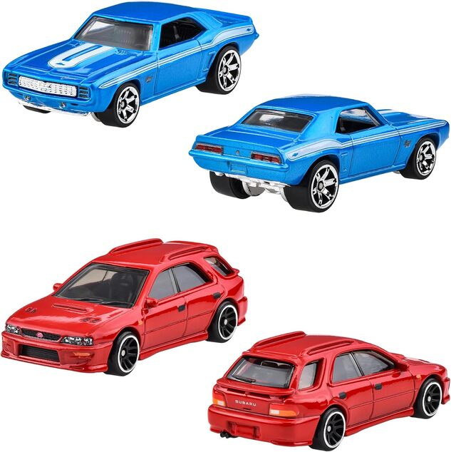 Mattel Hot Wheels 25JCT92 Fast &amp; Furious Hitri in drzni Avtomobilčki 10-paket
