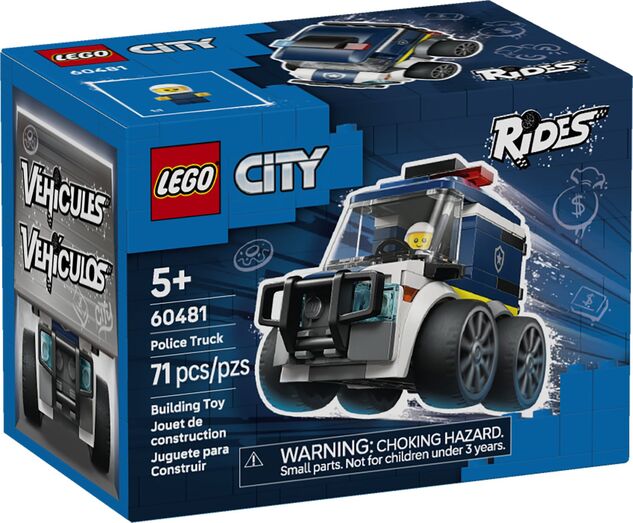 LEGO® City 60481 Autíčka – Policajná dodávka