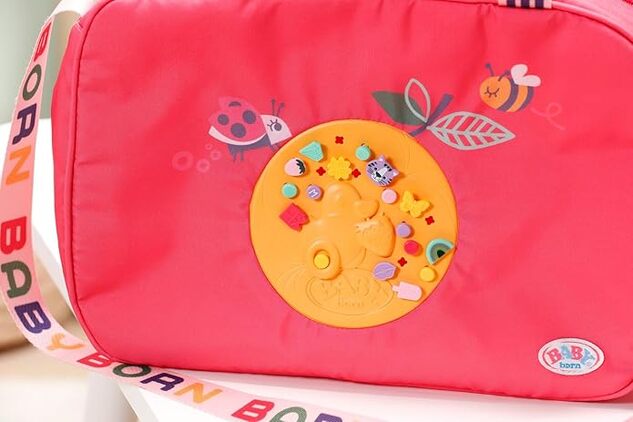 Zapf Creation BABY Born Wickeltasche mit Clip-Accessoires