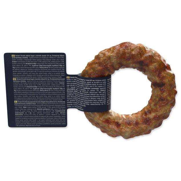 Pochúťka Ontario Protein kura, žuvací bagel 8,9cm, Small