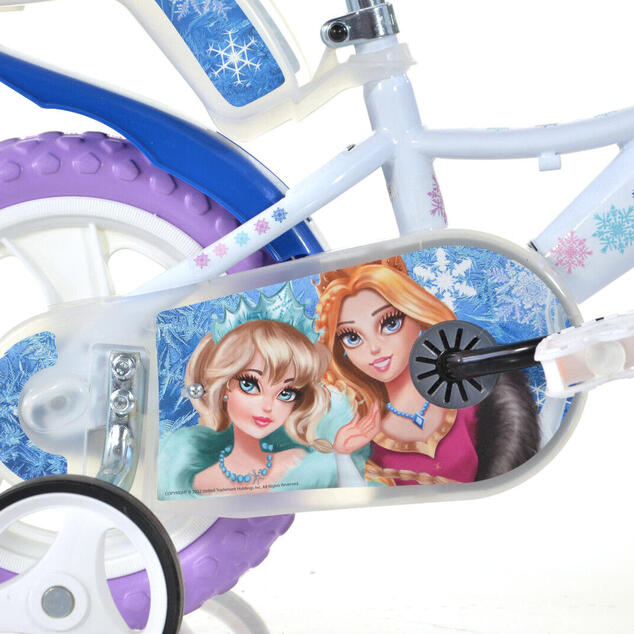 Dino Bikes - Detský bicykel 12" Snow queen 2022