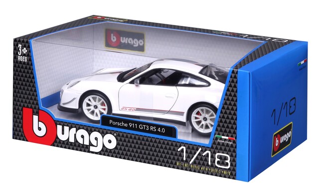 Bburago 1:18 Plus Porsche 911 GT3 RS Weiß