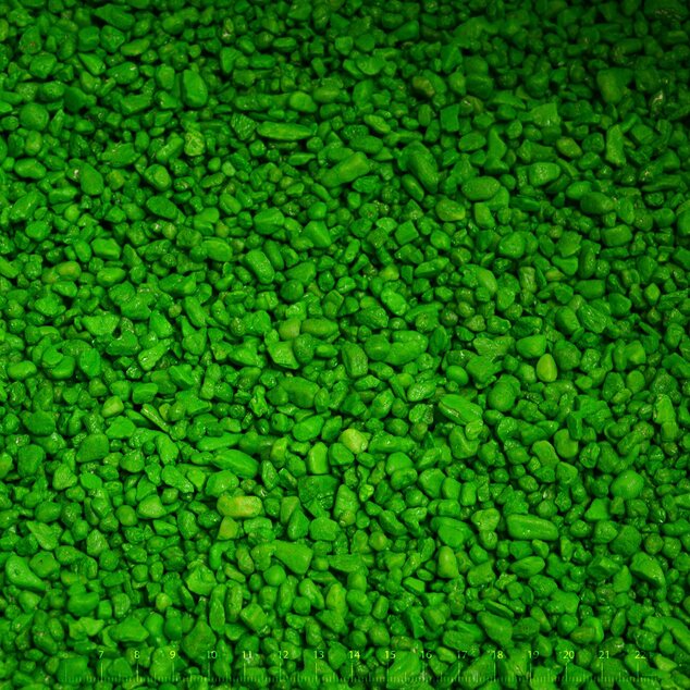Piesok Aqua Excellent zelený 3-6mm 1kg
