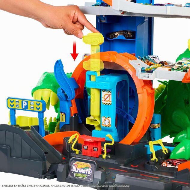 Mattel Hot Wheels City ultimative T-Rex Garage