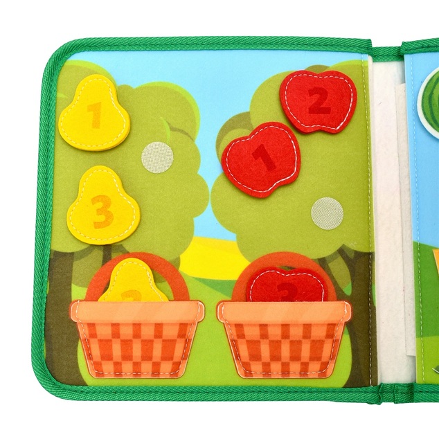 2Kids Toys Libro sensoriale busy Fattoria