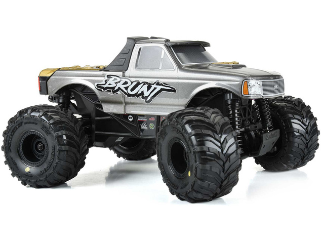 Pro-Line kerék 1:16, Dreadnaught gumiabroncs, fekete felni (4): Arrma Gorgon/Quake Grom