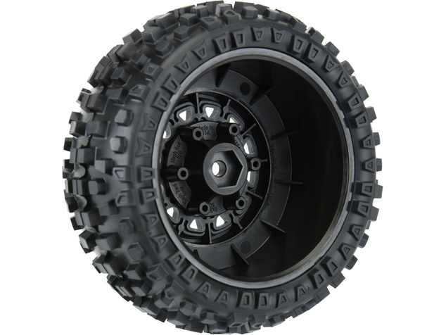 Pro-Line koleso 2.2/3.0", pneu Badlands, disk Raid H12 čierny (2)