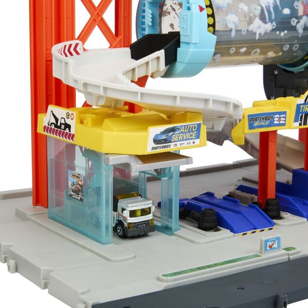 Matchbox set Lavastoviglie Turbo Ciclone + 2 veicoli