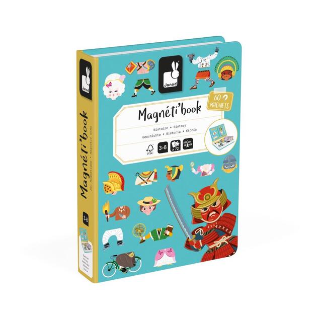 Janod Magnetibook História Magnetická kniha pre deti