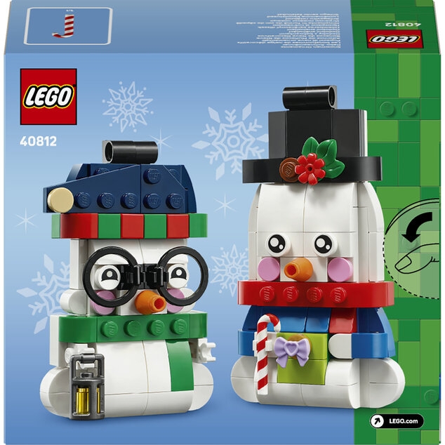 LEGO® 40812 Dekorative Schneemänner