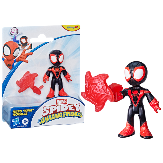 HASBRO - Spider-Man Spidey și prietenii săi uimitori - figurină Miles „Spin” Morales