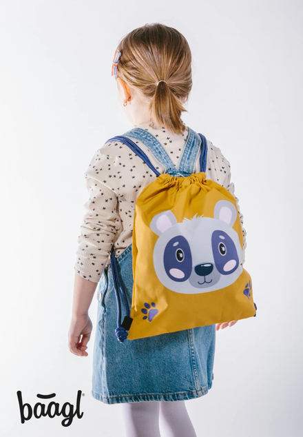 BAAGL Vorschulrucksack Waschbär