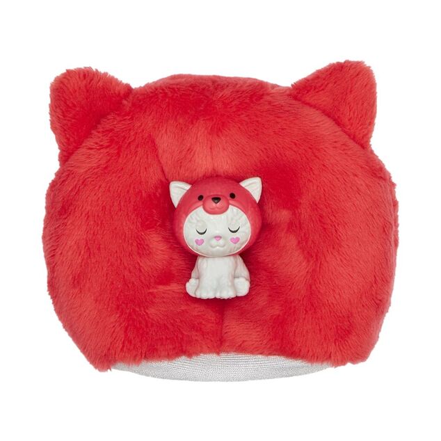 Barbie Cutie Reveal v kostýme  - mačiatko  červenom kostýme pandy