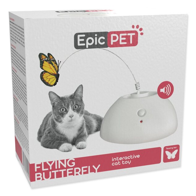 Hračka Epic Pet motýľ interaktívny lietajúci 13cm
